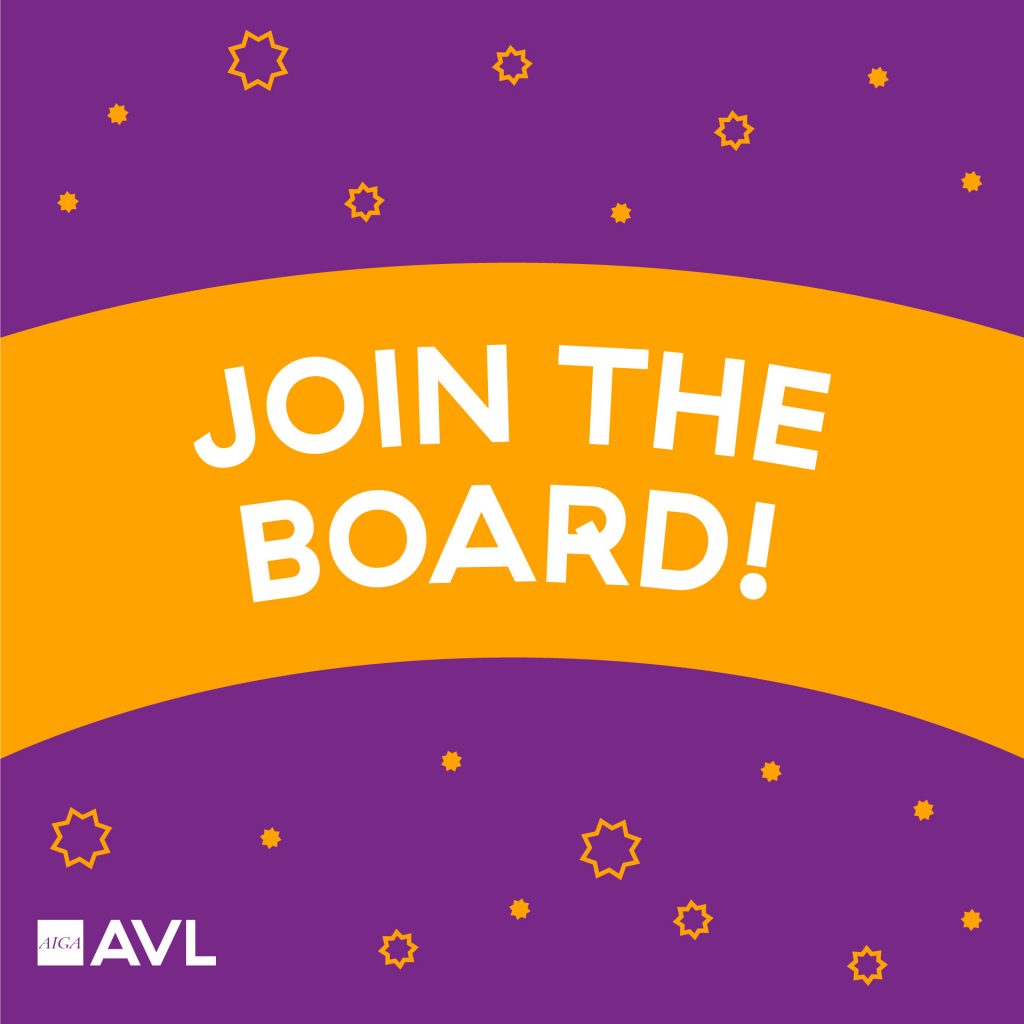Join the Board for AIGA Asheville